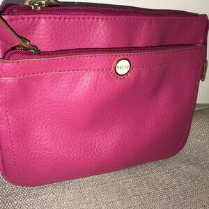 Cute Hot Pink Relic Crossbody Bag